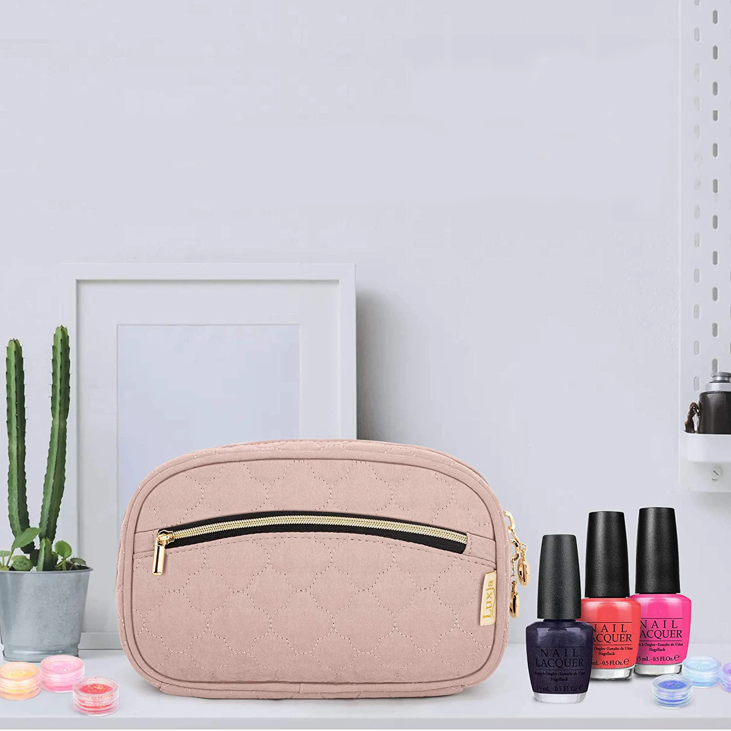 Travel Mini Nail Polish Organizer Nail Tools Storage Bag Carrying Case Nail Polish Organizer Bag
