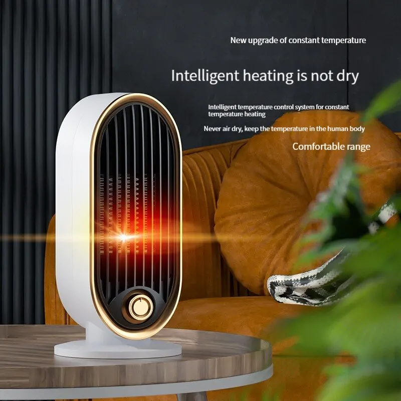 Household 800w Energy Saving PTC Ceramic Heater Electric Portable Fan Heater For Room Office