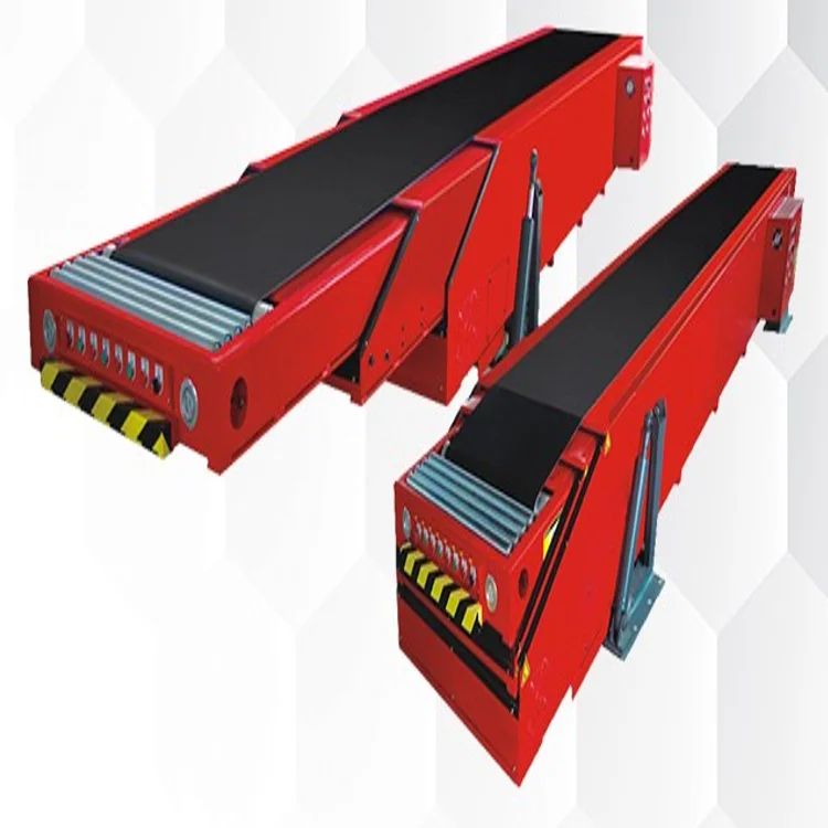 China manufacturer high classic mobile inclined flexible telescopic belt conveyor truck loading unloading conveyor system