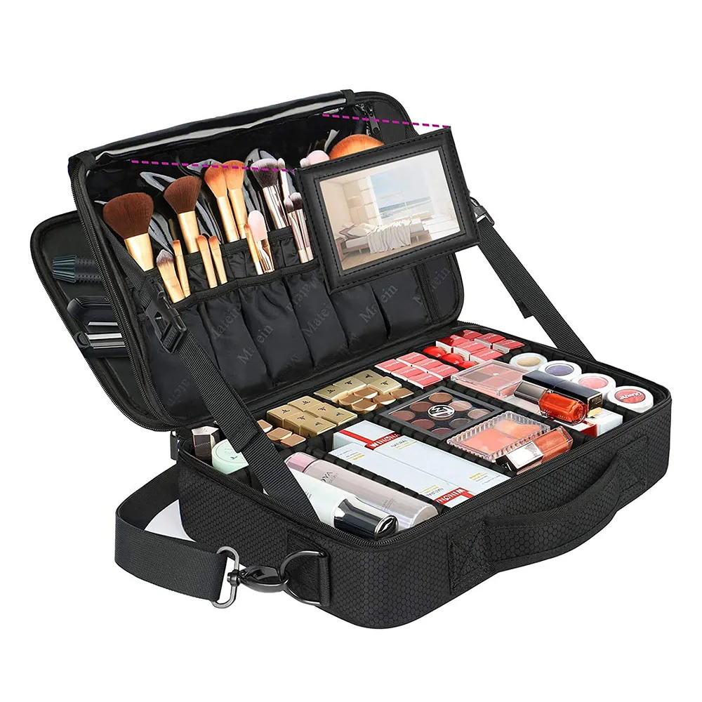 Профессиональная женская Водонепроницаемая косметичка для хранения косметики, дорожная портативная косметичка для женщин