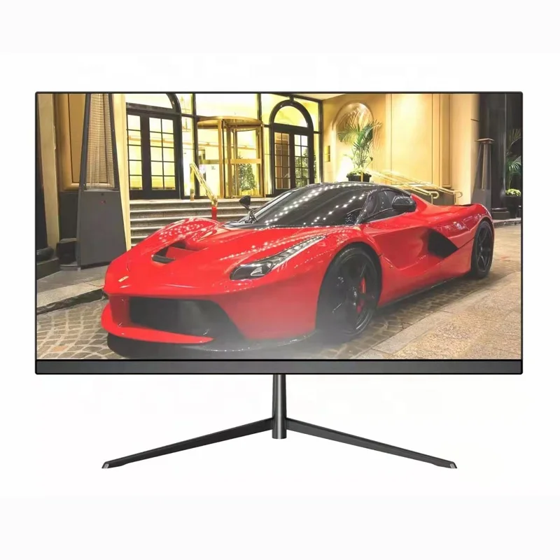 Горячая продажа 24 дюйма светодиодный компьютерный монитор дизайн домашний Офисный Компьютерный экран без полей, игровые, ВЫСОКАЯ ЧЁТКОСТЬ, технология IPS, 75 Гц монитор