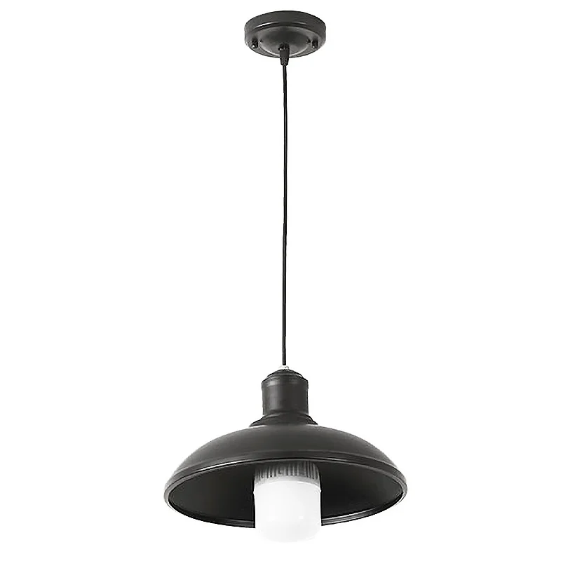 Outdoor retro Rustic Metal loft Vintage industrial Iron glass Antique waterproof LED Outdoor Chandelier  Pendant lamp