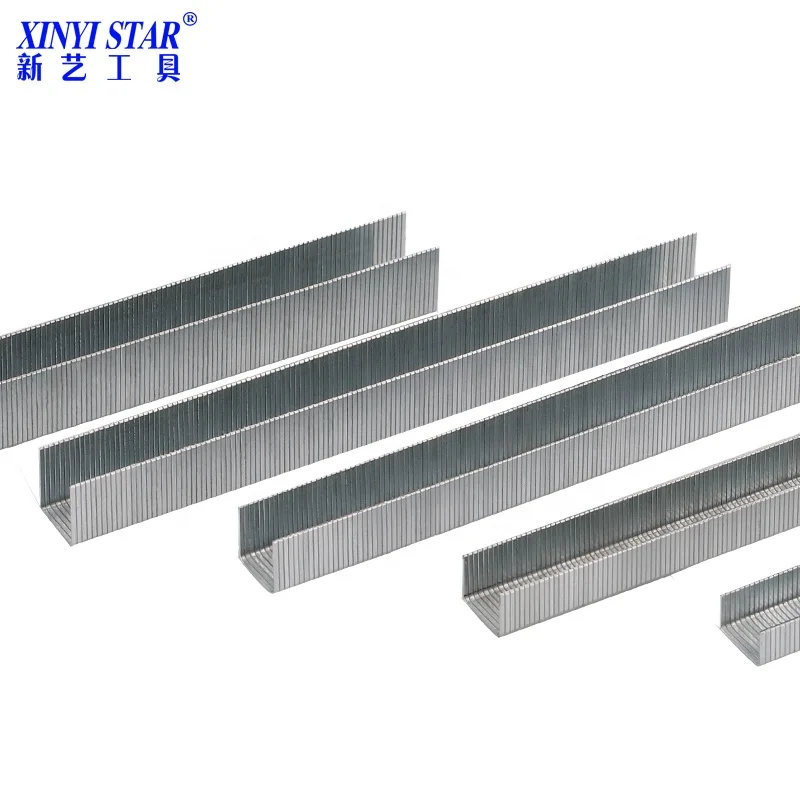 XINYI 21Gauge 80 series furniture sofa stapler pin 8006 8008 8010 8012 8014 8016 steel staples
