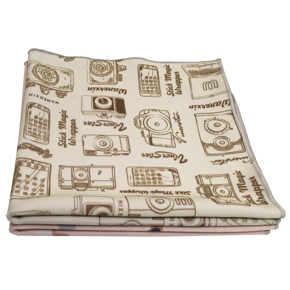 Magic stick-it wrapper cloths magic wrapper cloth protector cover case bag for camera lenses,ipad