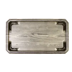 SM1-5109MZ Take Away Food Salad Stackable Plastic Cheesecake Catering Restaurant Party Trays With Lids