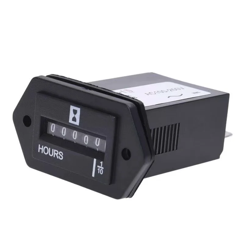DC10-80V AC100-250V Electromechanical Diesel Engine Generator Sealed Hour Meter SYS-1 industrial Quartz timer Counter