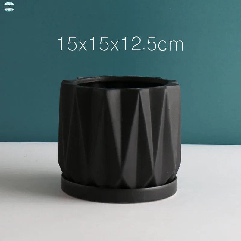 2024 Factory Direct Hot Sale High Strength Ceramic Vases Indoor Small Flower Pots for Home and Hotel