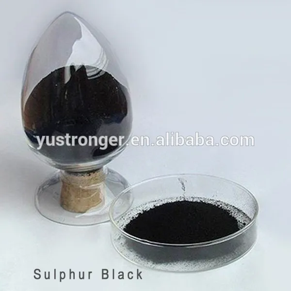 sulfur black 180% 200% Dyes for textile sizing CAS 1326-82-5