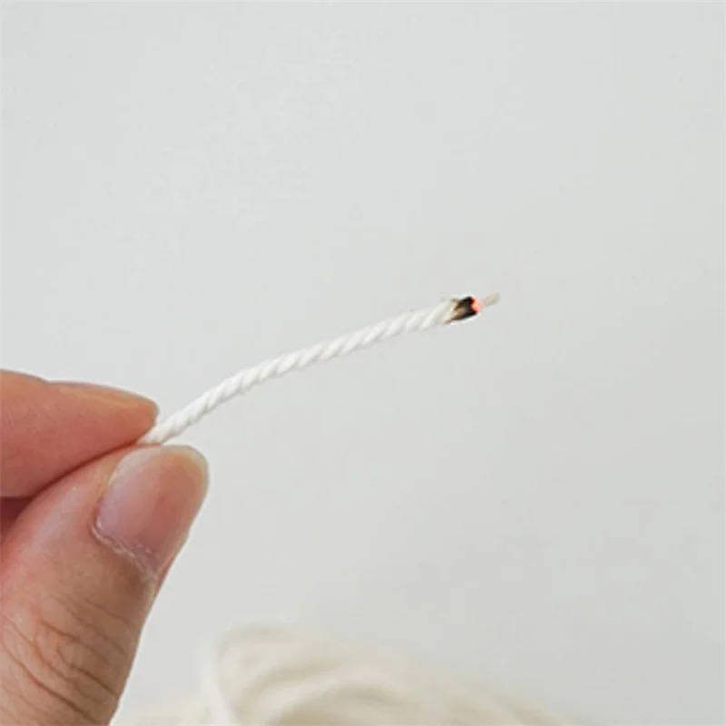 Economic 1mm to 10mm Recycled cotton rope 4 Ply Twisted Macrame cord for Fiber Art