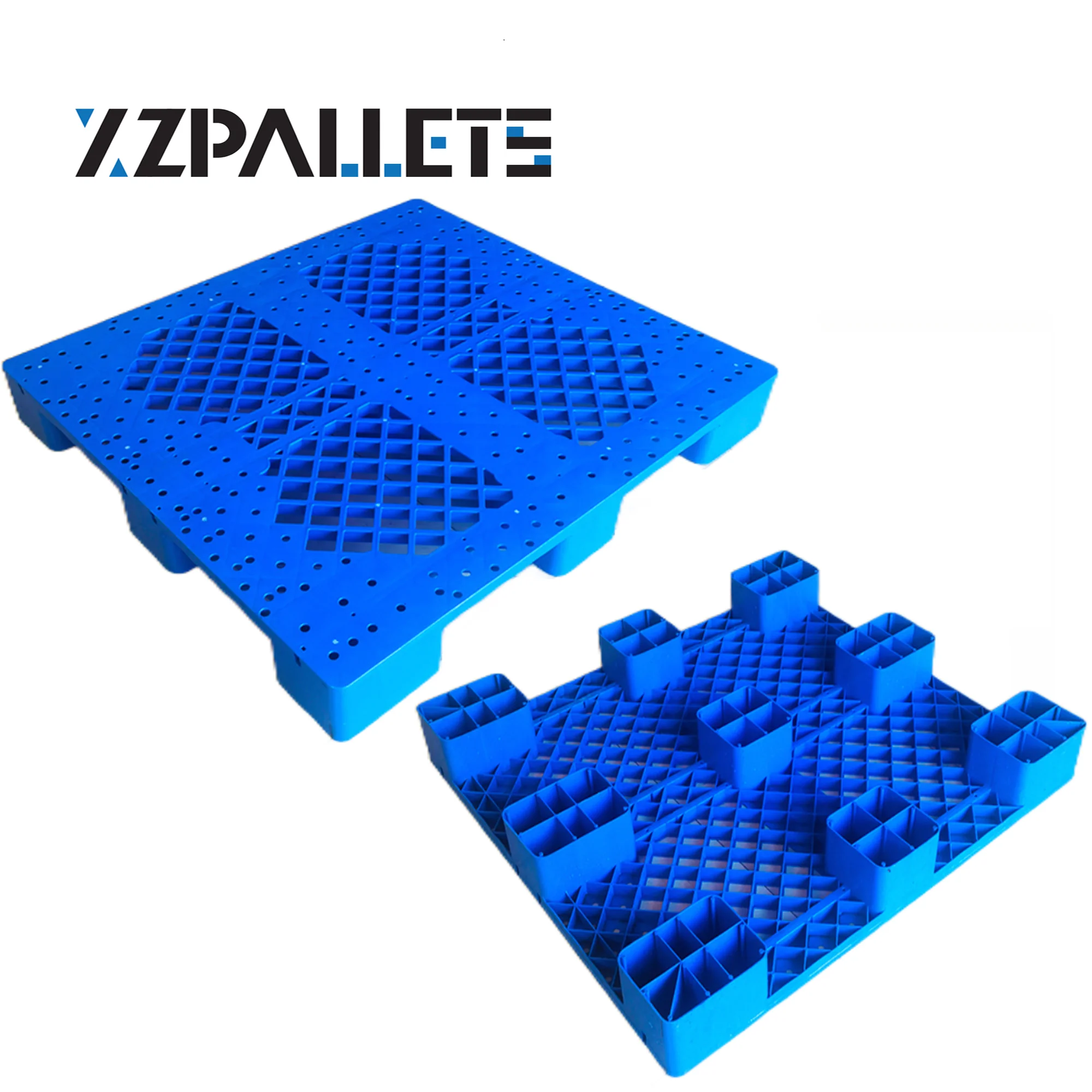 grid 48x44 plastic pallet supplier 1200x1100 cheap light duty hdpe reusable nestable euro flooring storage pallet plastic