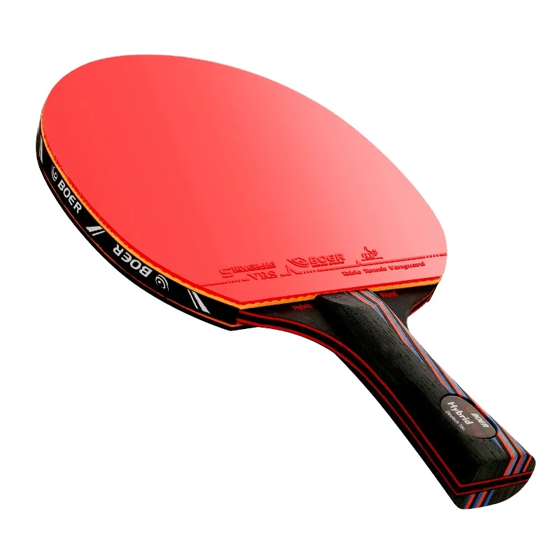 Carbon wood lightweight flexible table tennis bats for easy control