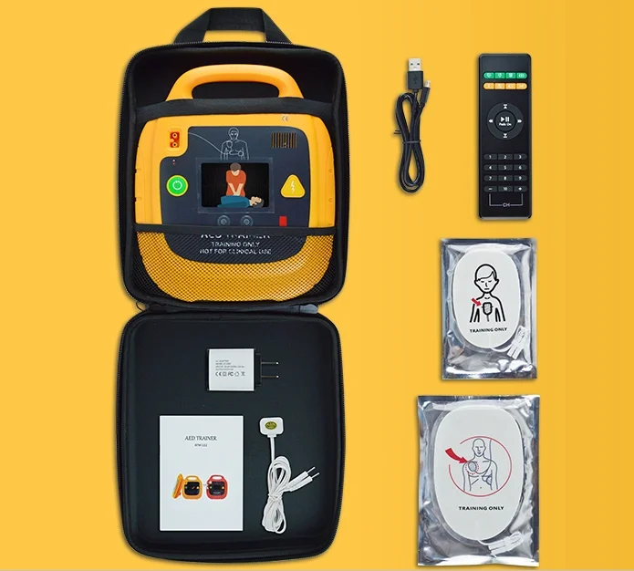 AED Trainer For First Aid Rescue Training in English and Chinese Language