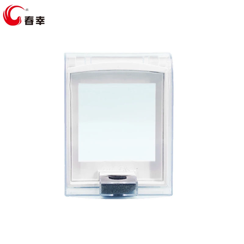 Factory Outdoors Electrical Equipment Supplies Waterproof Box 86 Type Wall Switch Socket Face Plate Panel Box Transparent Cover