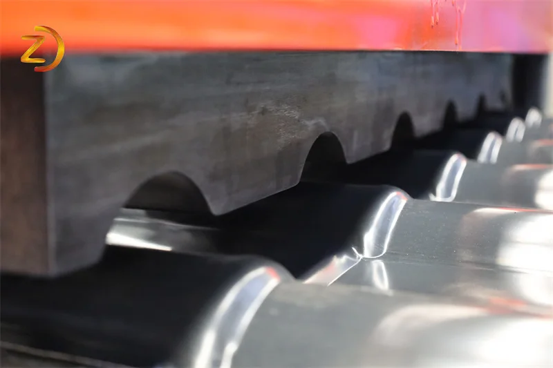 Automatic popular step roof glazed tile sheet roll forming machine machinery from China