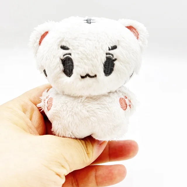 Alibaba hot selling 5mm plush soft fabric Tiger doll custom mini animal plushies toy