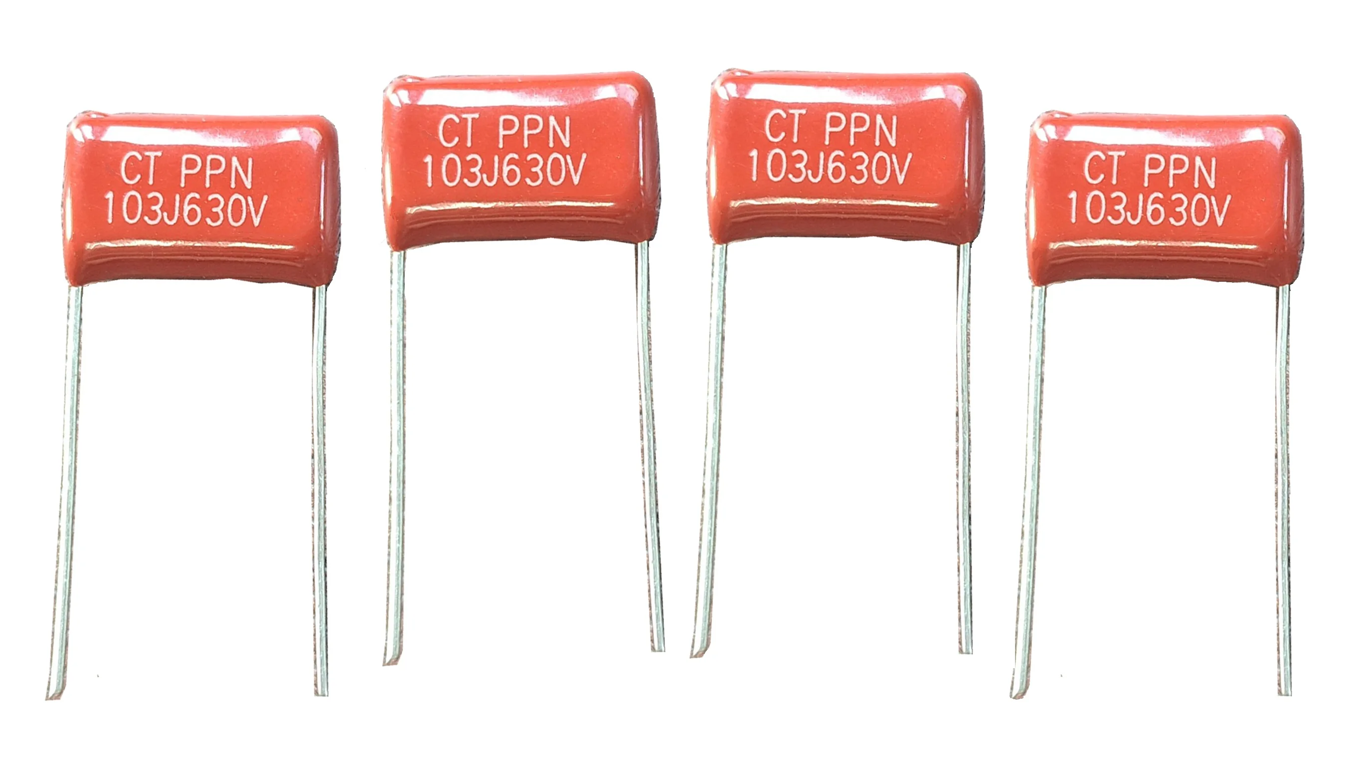 High Frequency CBB12 CBB13 (PPN) 103J 630V Polypropylene Film Foil Capacitor (Coating)