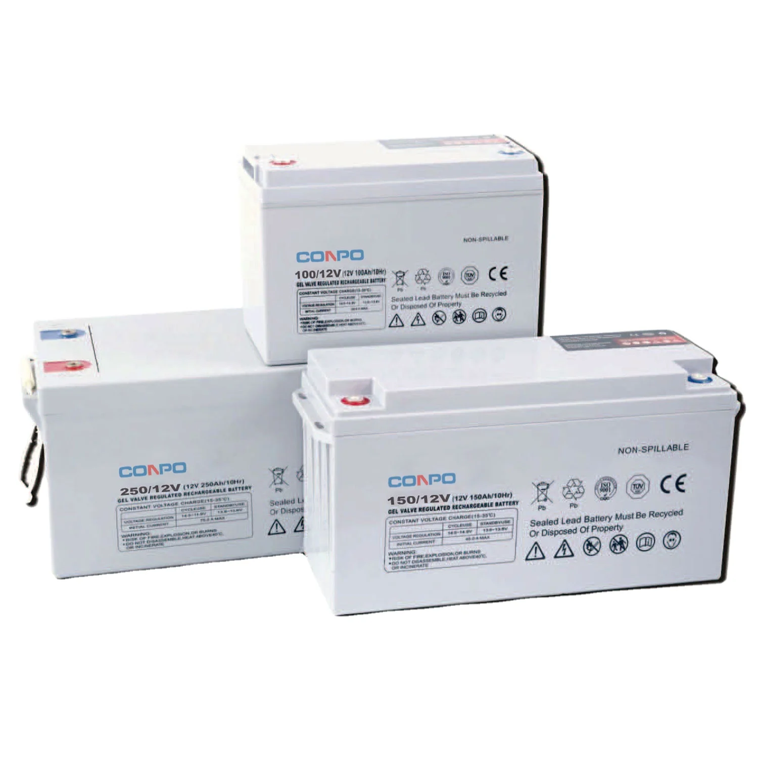AGM lead acid Battery for UPS backup system 17AH/24AH/38AH/65AH/80AH/100A/120AH/150AH/200AH