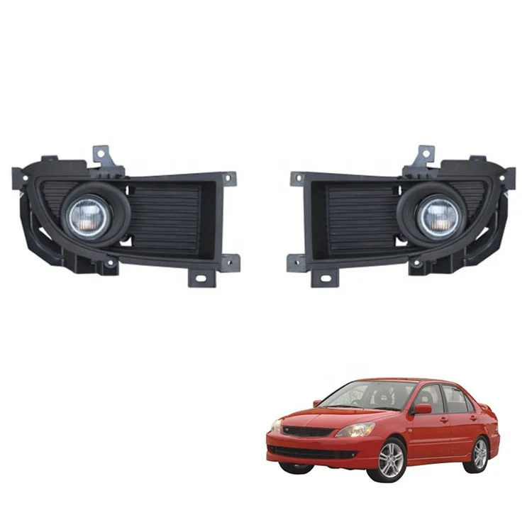 Комплект противотуманных фар, прозрачные линзы для Mitsubishi Lancer PAIR OE Style Fit 2004-2005