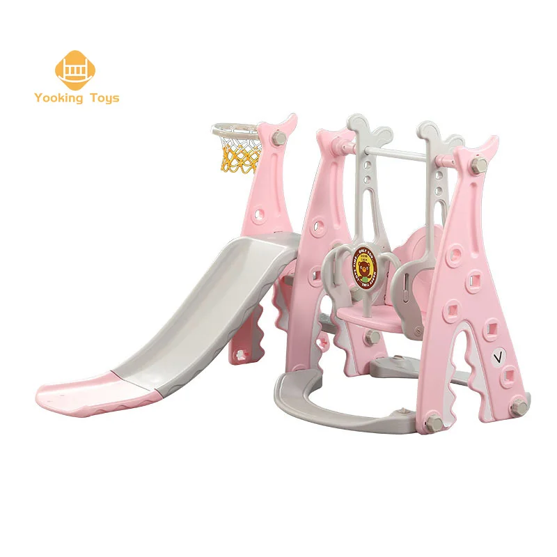 Wholesale Kid Slide Slides For Kids Plastic Baby Swing Set