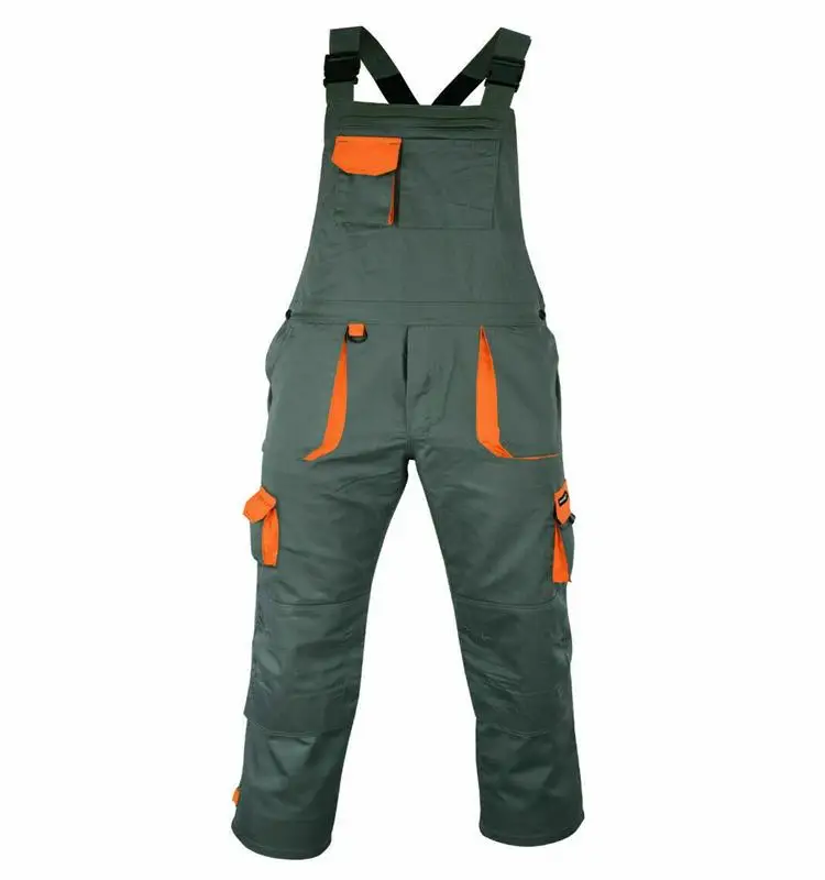 2021 New Design Navy Blue Insulated Bib Pants Women Work Overalls For Men Construction Workers