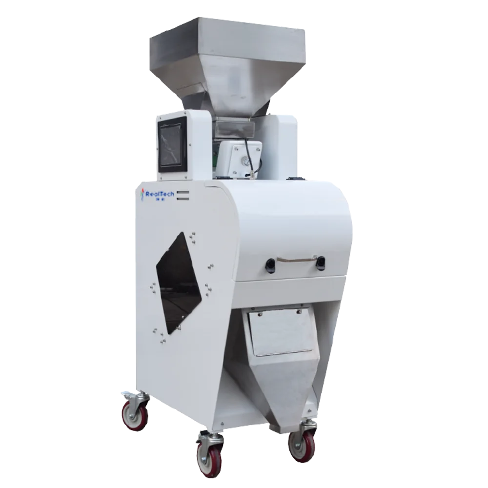 China Supply Mini CCD Color Sorter Rice Mill Barley Wheat Rye Metal Particles Optical Sorting Machine