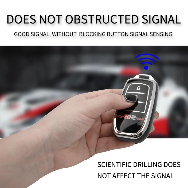 TPU Car Styling Key Case Cover Key Shell Protector for Toyota Corolla Camry RAV4 Yaris Avalon 4-Runner Scion