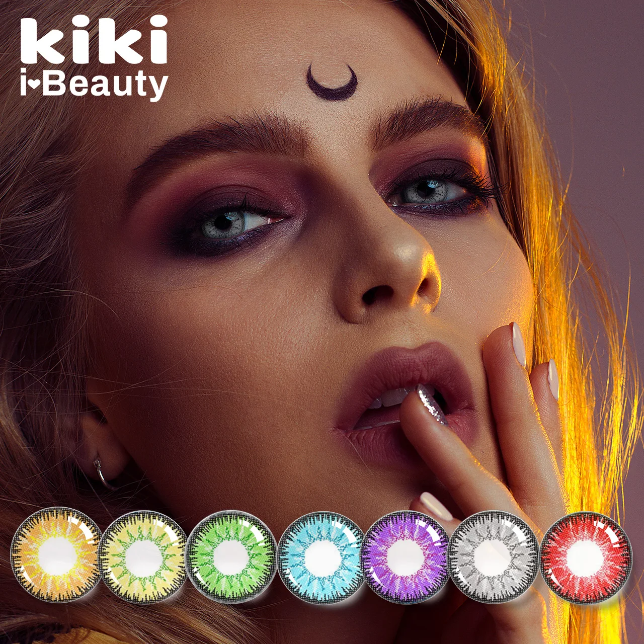 Red Color Eye Halloween Cosplay Crazy Sharingan Contact Lens Contact Lenses