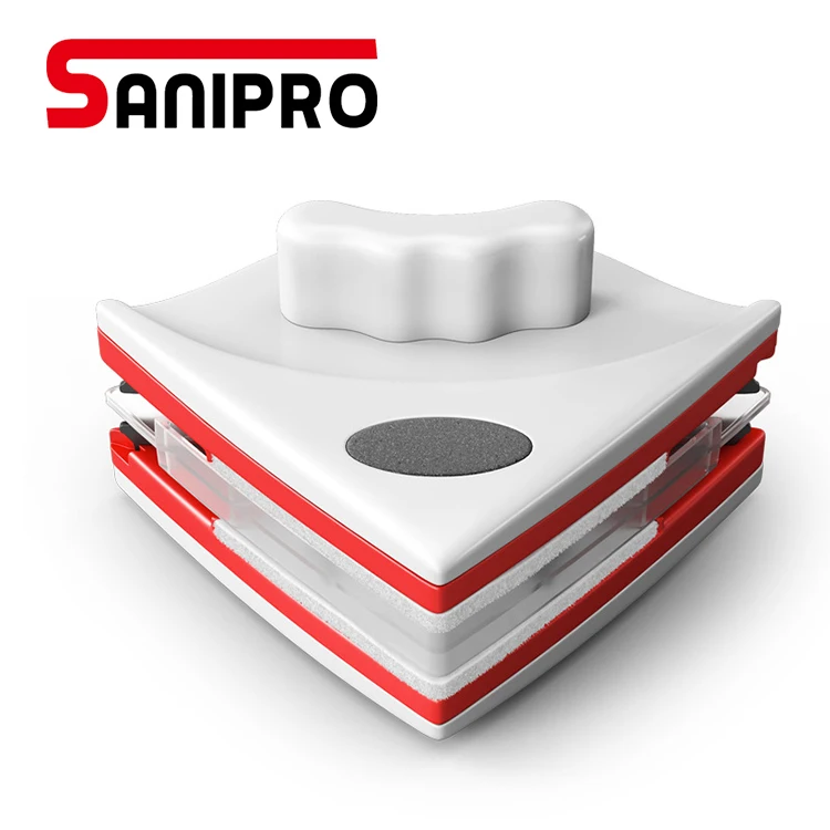 
Sanipro Window Wiper Squeegee Cleaner Magnetic Cleaner Magnet Window Cleaner Household Cleaning Tool for Window Glass Cleaning 