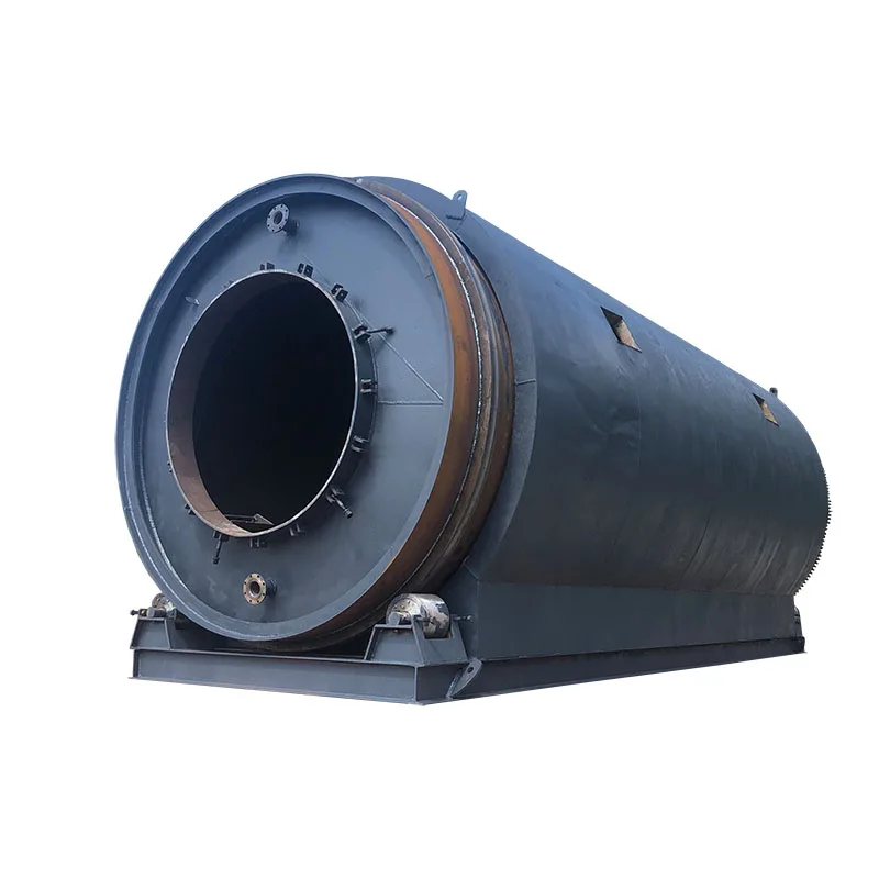 mini mobile tyre to diesel pyrolysis plant plastic tyre to fuel microwave pyrolysis machine with pyrolysis oil tank supplier