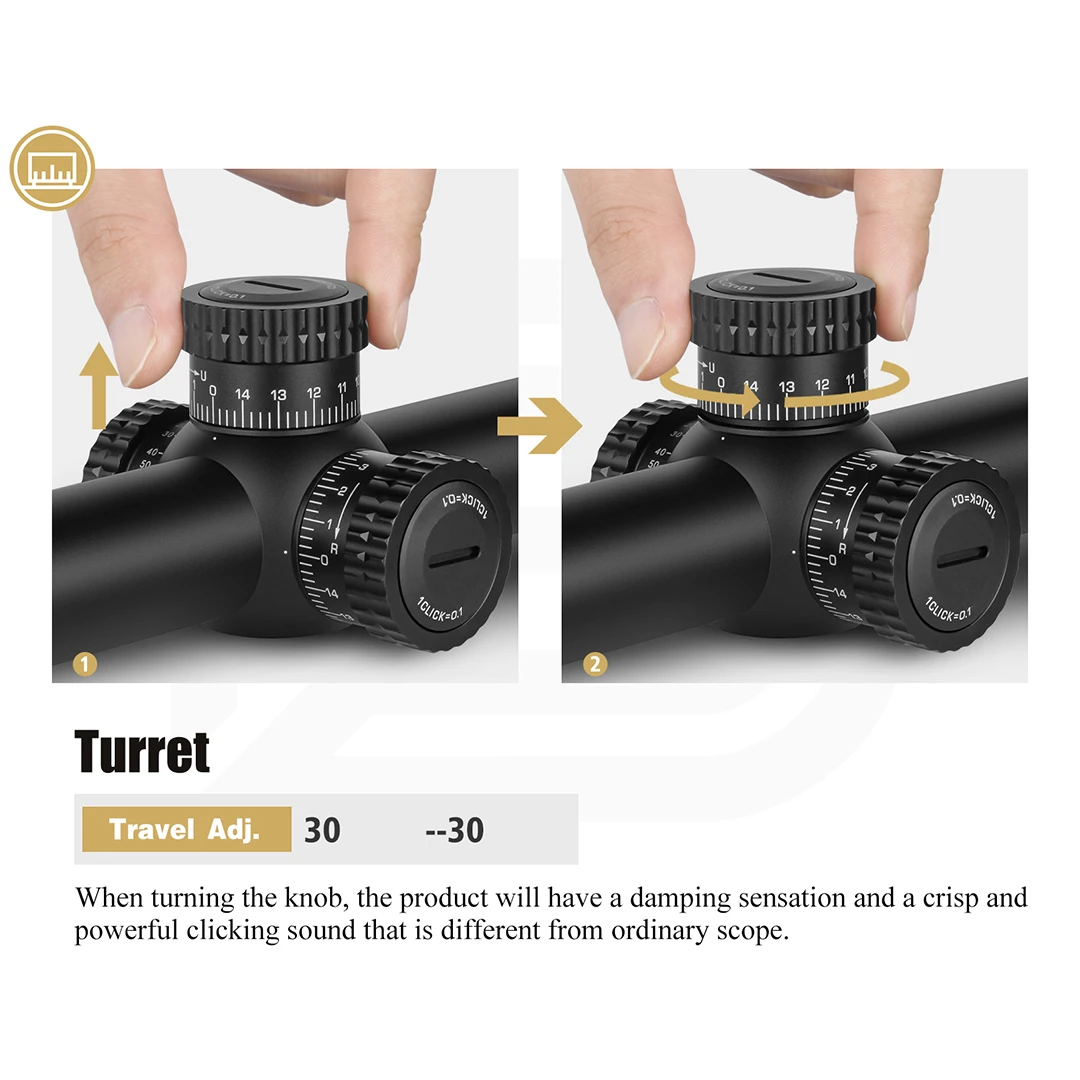 SPINA OPTICS 6-24x50 FFP Scope Tactical FMC OEM ODM Optics Scope for Hunting