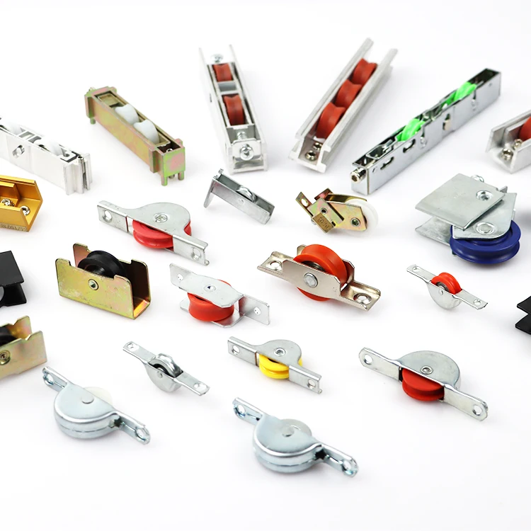 18mm Aluminum Abalone Wheel Sliding Door Pulley Nylon Roller  Screen Moving Door & Window Hardware Accessories
