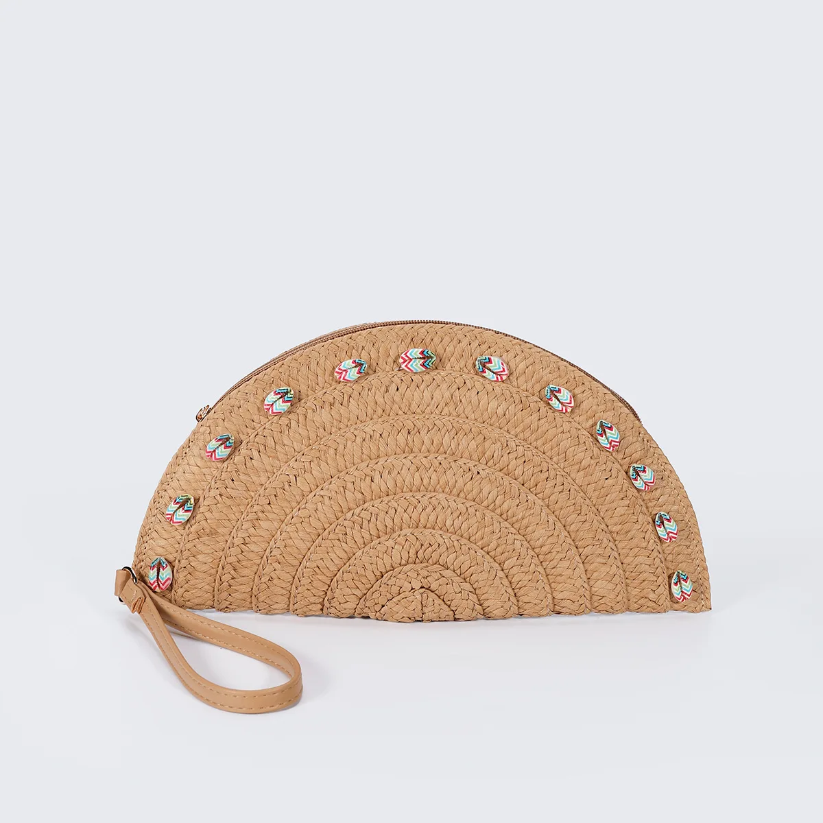 New fashion durable portable raffia hobo bag clutch bag handbag for ladies women