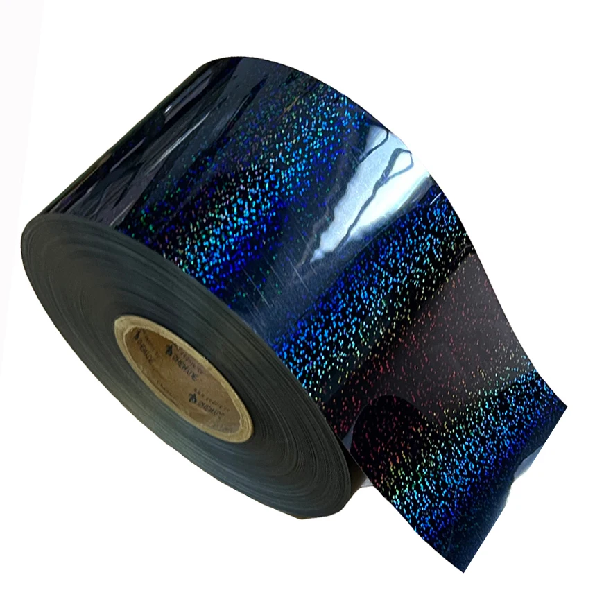 50mic 140mic 150mic 180mic multi-colored PET hotfix sequin film rolls spangle sequin hotfix