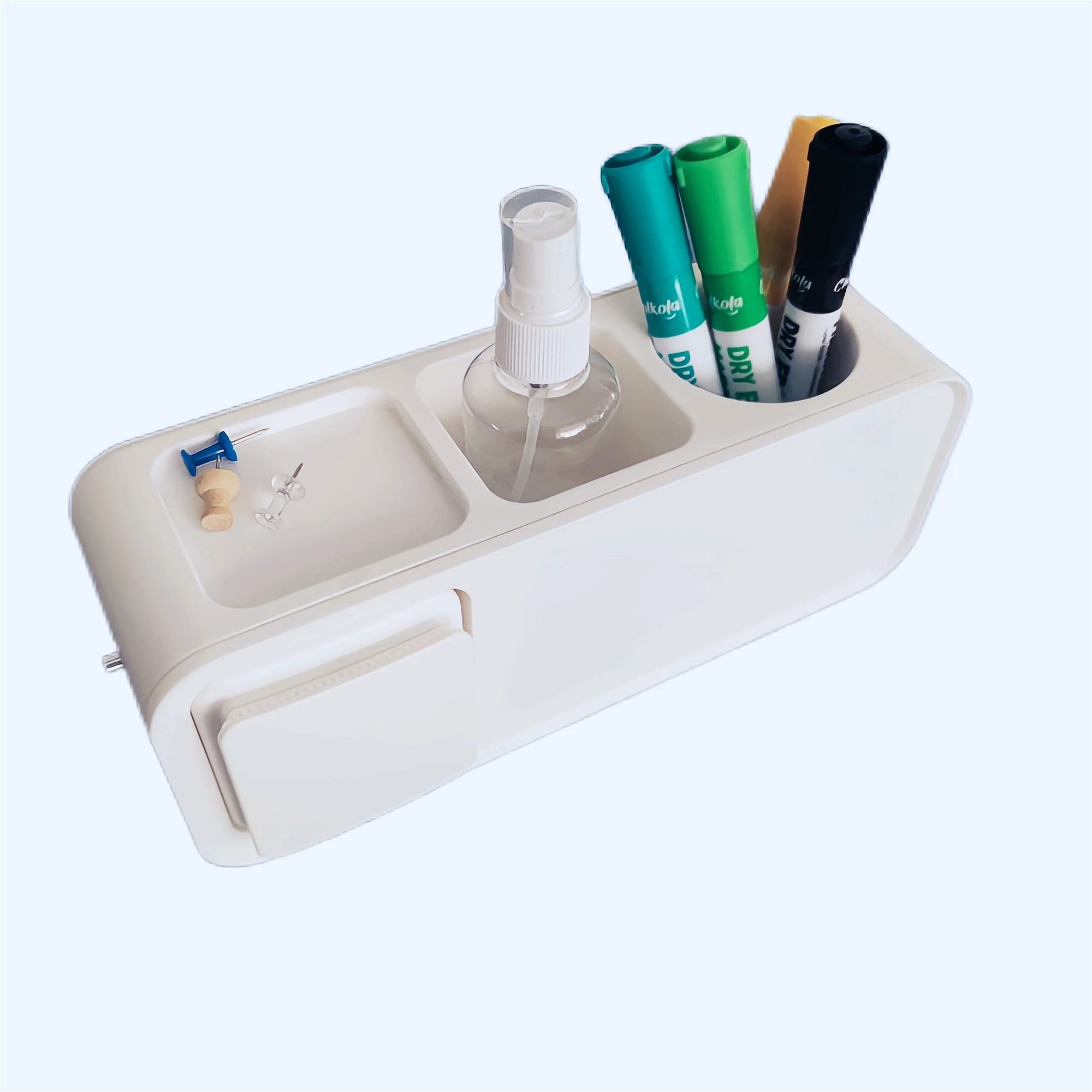 3 in 1 Whiteboard stationery kits ,Marker pen holder for wall mounting white board or black board