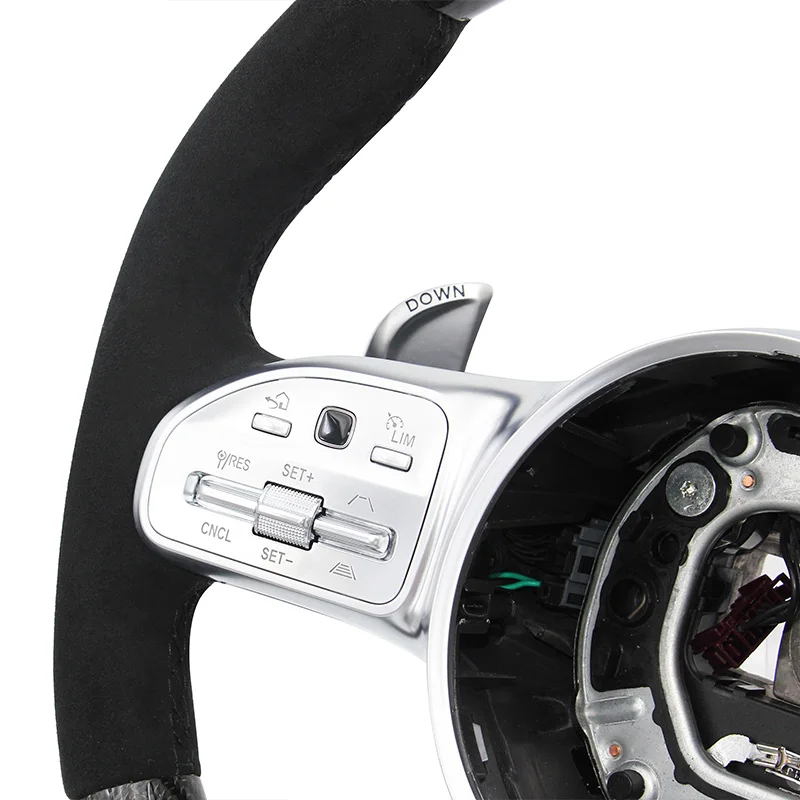 For Mercedes Benz A GLA B GLB C GLC E GLE CLS 2019-2023 custom sport model handle steering wheel modification 809-T92-F