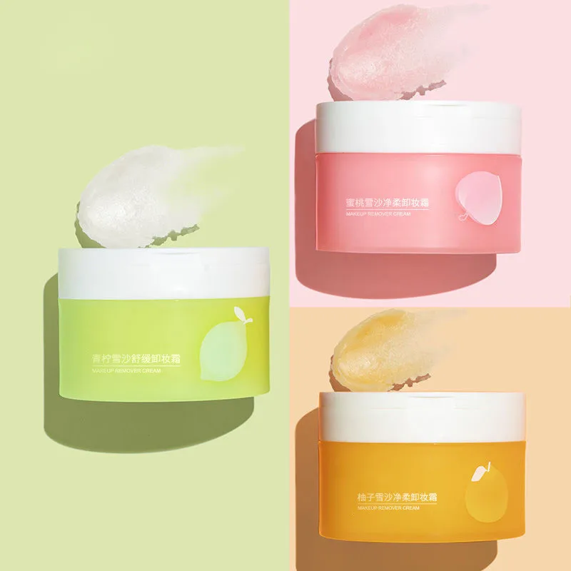 Private Label Organic Vegan Face Lip Eye Makeup Deep Cleansing Cream Makeup Remover Balm