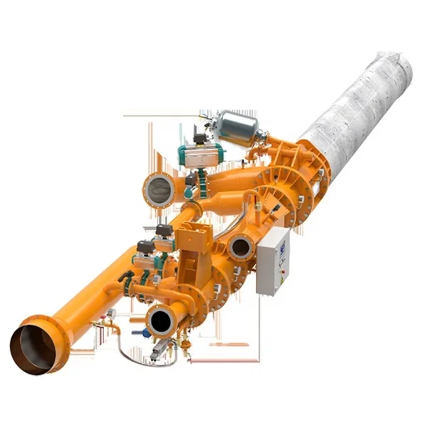 BNTET 6000-17000квт биомасса и газ Многоканальная горелка для цементных обжиговых