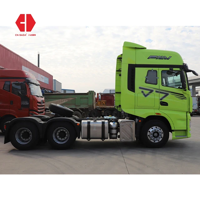 Heavy Duty  Direct Sell euro 2 euro 3 Used One Sleeper FAW 6x4 10 wheeler Tractor Truck liberation Trailer Head