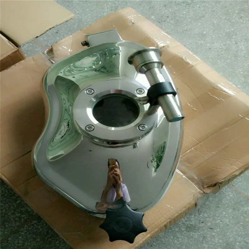 China factory Price Customized fan-shaped Manhole Cover, 450*350 530*430mm stainless steel 304/316  Manway