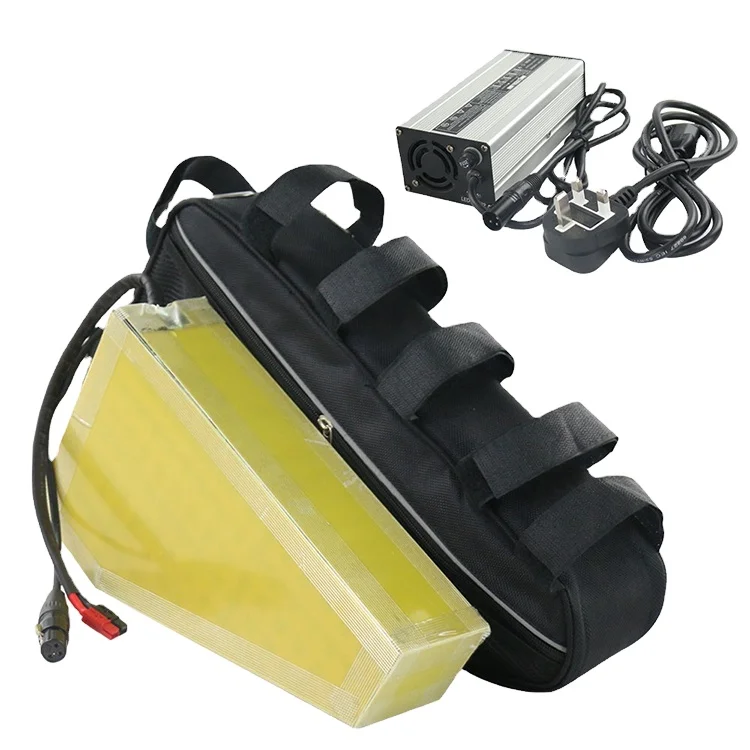 Super power 52V 72V Triangle Battery Electric Motorcycle Lithium Battery with USB Charging Port battery for bike