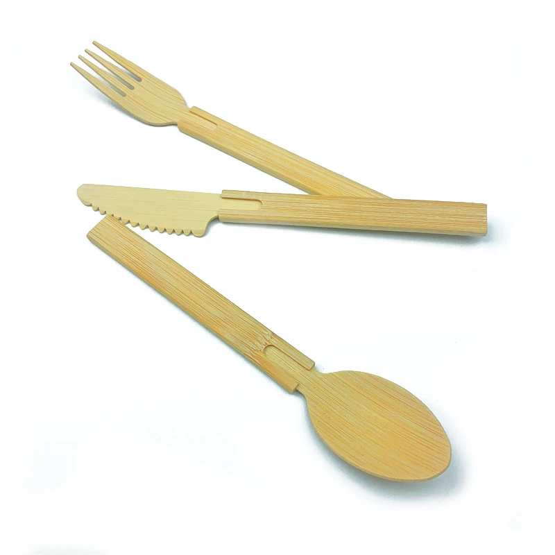 Bamboo Cutlery Set Sustainable and Biodegradable Utensils for Eco-Conscious Dining