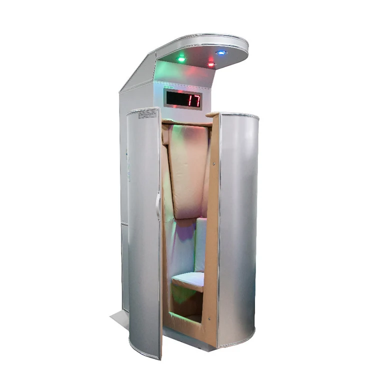 Cryochamber - Cryosauna Composite silver outer shell Cryomed s.r.o.