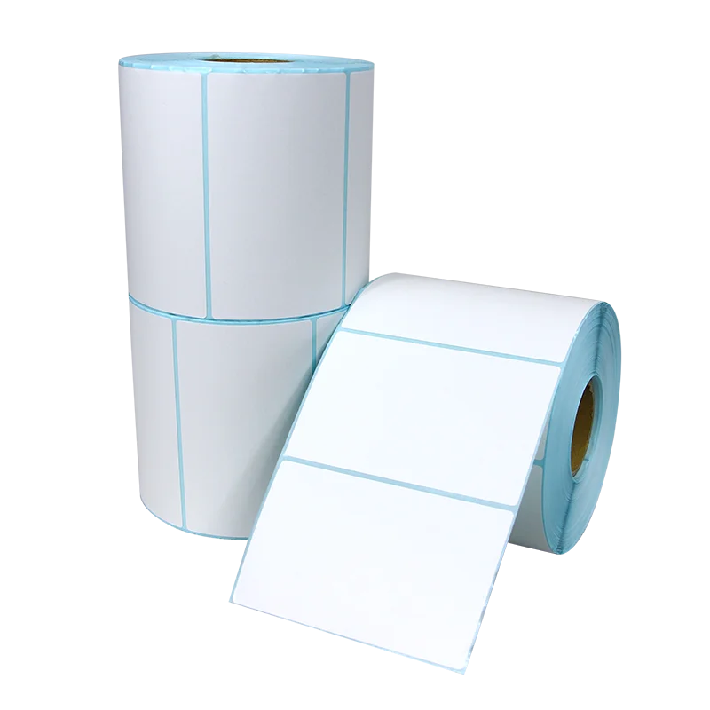 Factory Direct Waterproof 100*150 Thermal Shipping Label Adhesive Thermal Paper Sticker Roll for Logistic