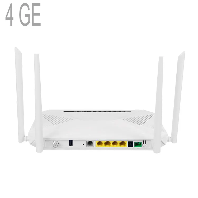 FTTH XPON ONU Cdata Ethernet XGSPON EPON GPON ONT SFP 4103XR 1USB+1POTS Private Mode 4 Ports Dual PON 4GE AC ONU VOIP