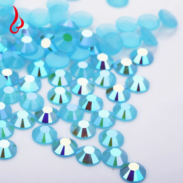 Lan Guang Wholesale 3mm Charming Crystal Resin Non Hotfix Shaped Glass Flat Back Nail Rhinestone For DIY Decoration Applique