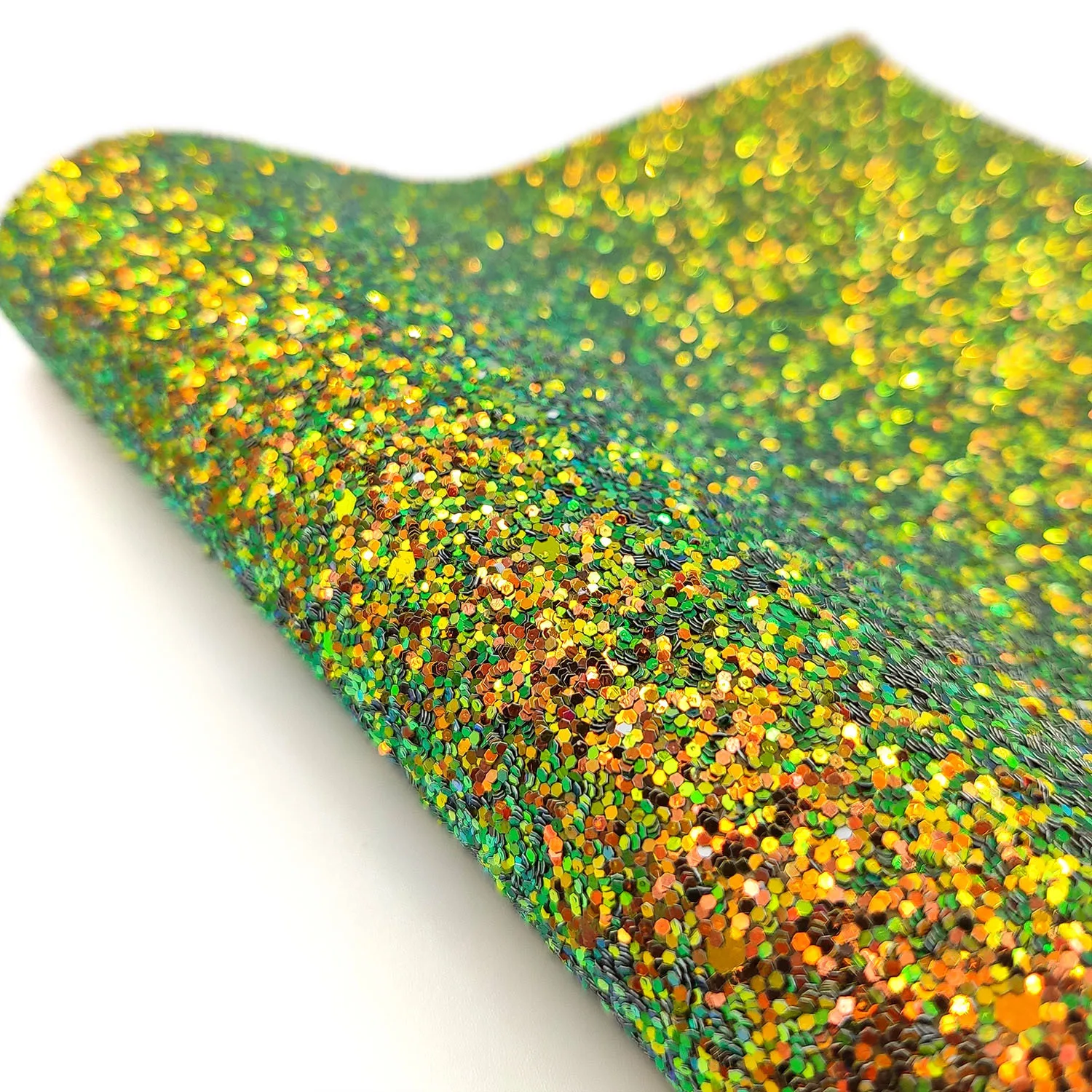 Symphony Holographic Coarse Powder Colorful Glitter Leather Bottom Bag Hairpin Crafts Clothing DIY Fabric
