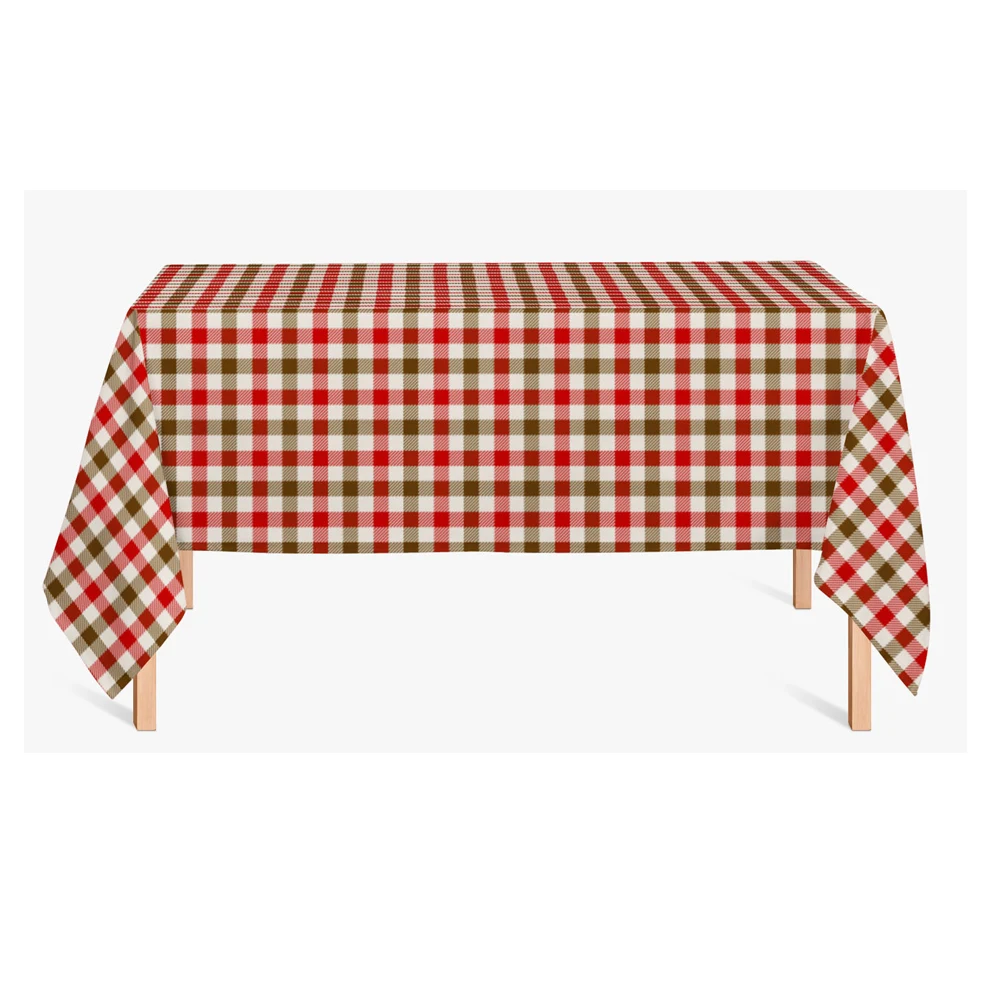 Exporter Quality Custom Floral Design 100% Pure Cotton Wedding Party Table Cloths Indian Manufacture