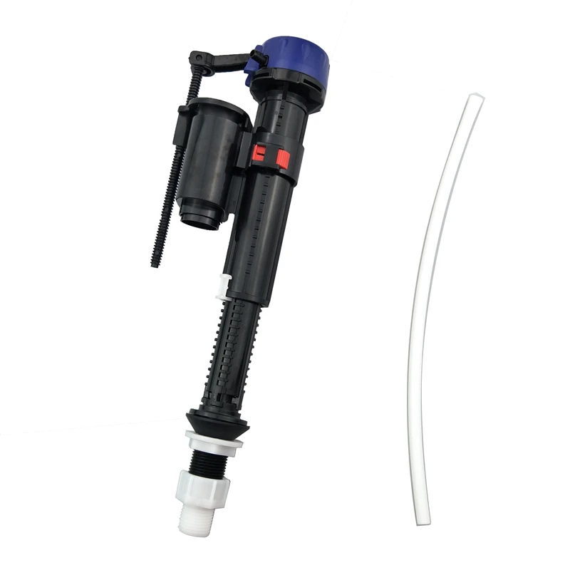 Fix for American Standard Bottom Entry Toilet Fill Valve Water Inlet Replacements Parts Cistern Float Black