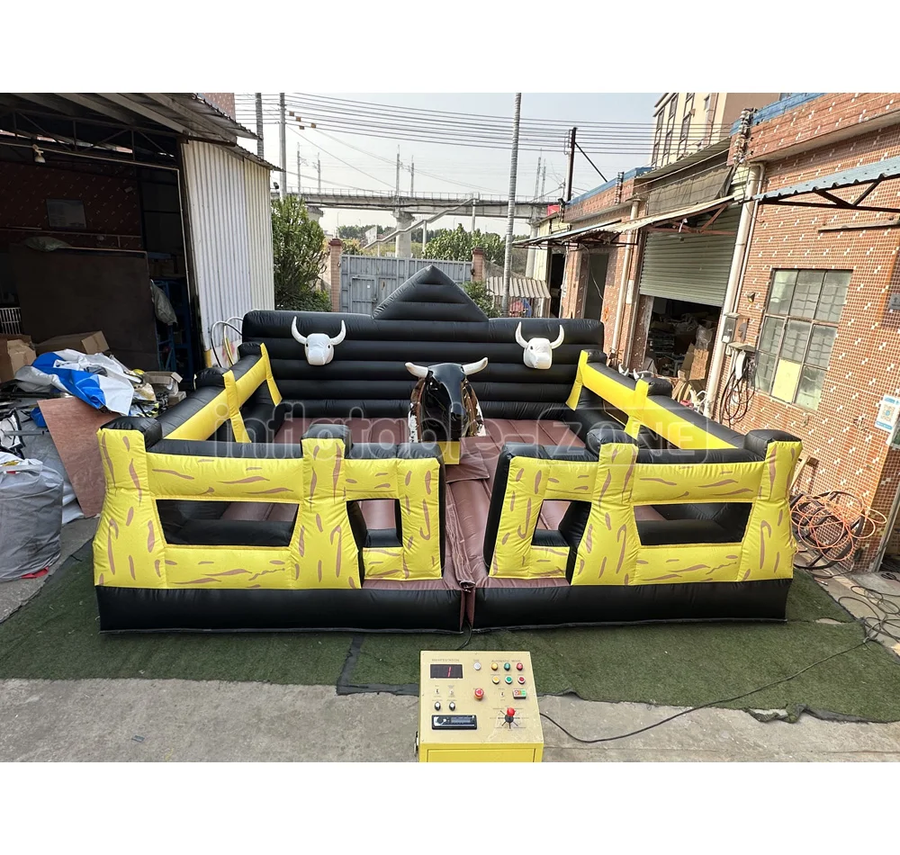 New arrival inflatable bull ride game, inflatable ride bull game, inflatable water bull riding