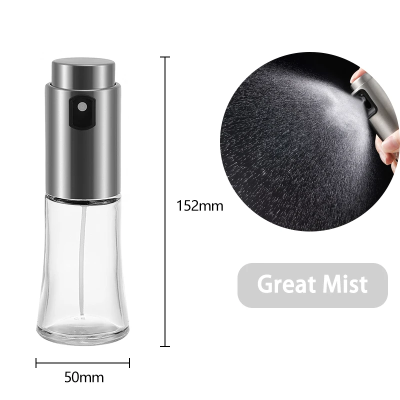 Kitchen Gadgets Stainless Steel Olive Oil Glass Bottle Salad food BBQ Baking Roasting Cooking Olive Oil Sprayer